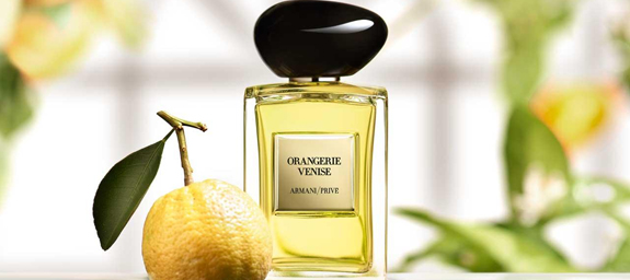 Unisex fragrance Orangerie Venise by Giorgio Armani will clearly